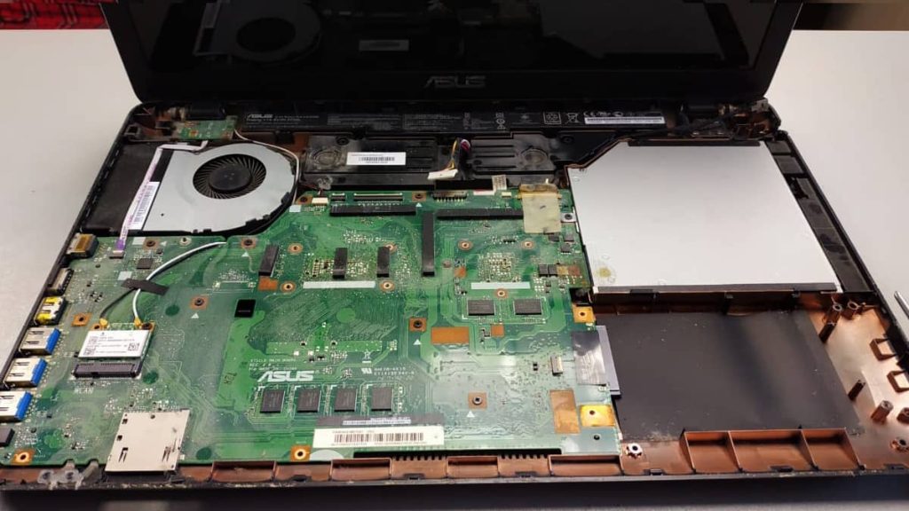 démontage asus x751l